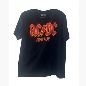 AC/DC graphic tee size large